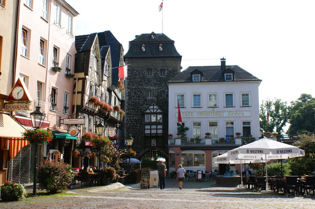 The Burgklause Boutique Hotel Линц ам Рейн Екстериор снимка